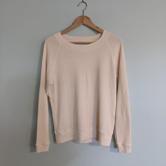 Aritzia TNA Andrews Waffle Knit Sweater - Picture 2 of 4